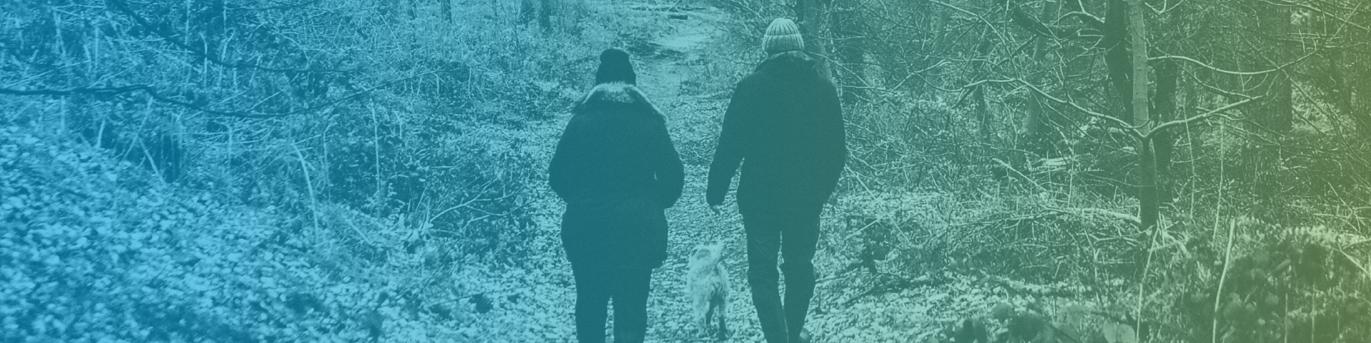 LSS patients walking in a rural area