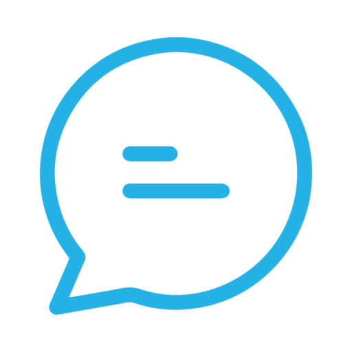 icon of a speech bubble