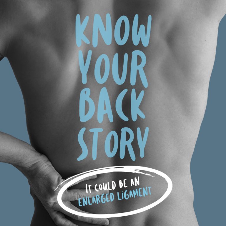 "Know your back story" banner image