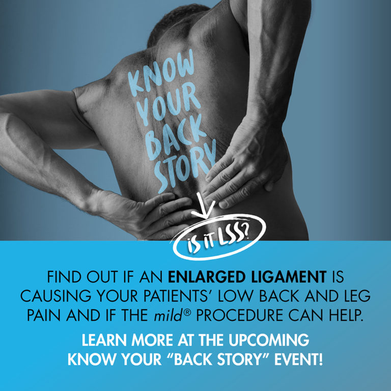 "Know your back story" event invite image